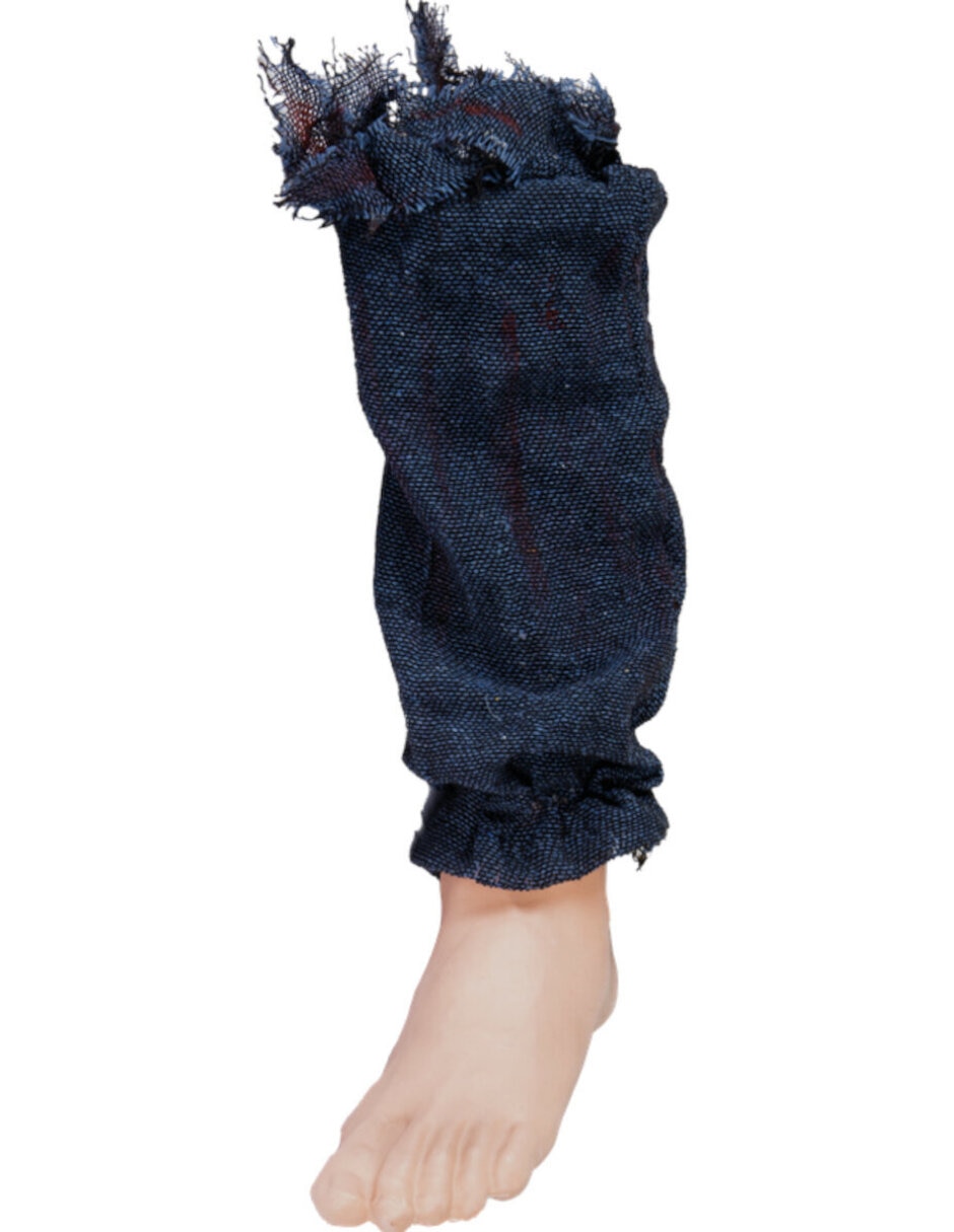 Figura decorativa de Halloween con forma de piernas Ghoulish Productions Animatronic de metal
