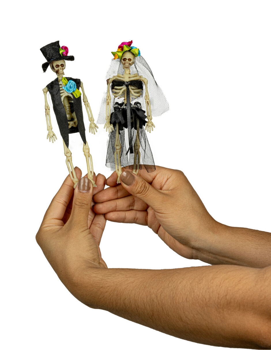 Figura decorativa de calavera la catrina Ghoulish Productions
