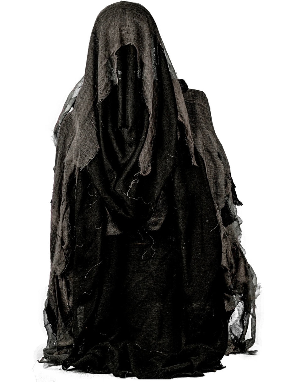 Figura decorativa de calavera Ghoulish Productions Animatronic de metal