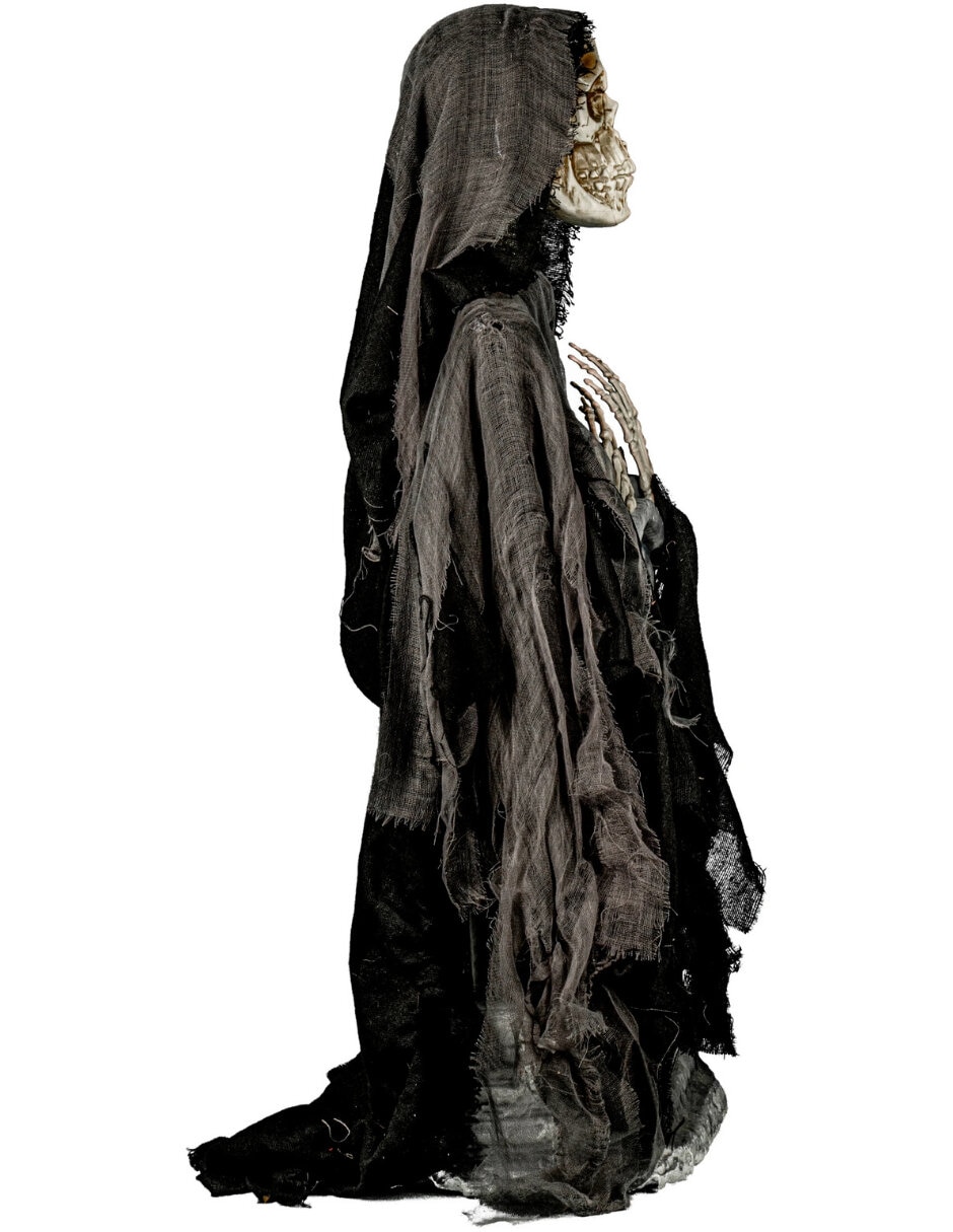 Figura decorativa de calavera Ghoulish Productions Animatronic de metal