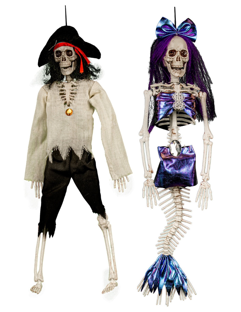 Figura decorativa de calavera Ghoulish Productions