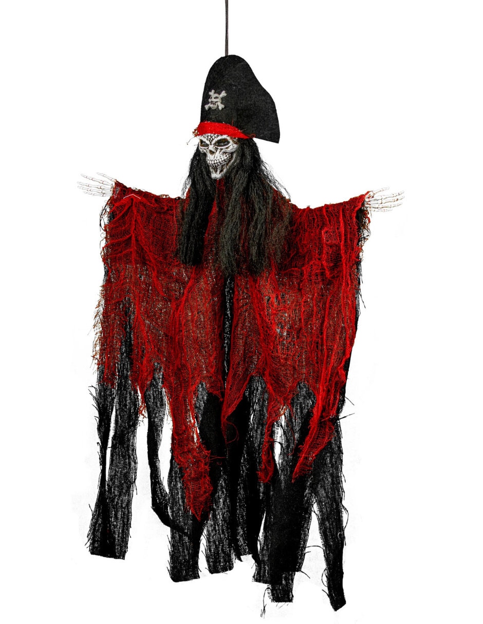 Figura decorativa de calavera piratas del caribe Ghoulish Productions
