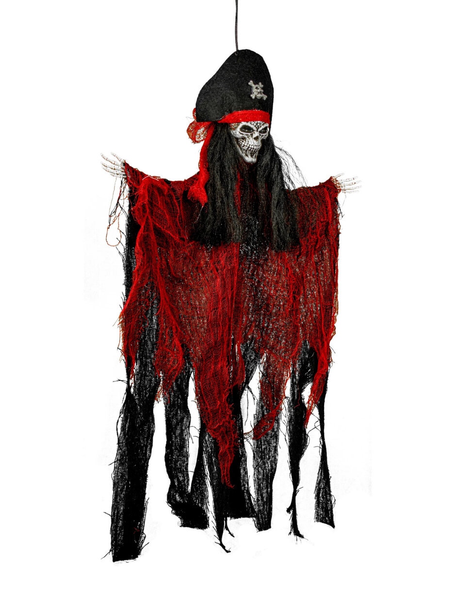 Figura decorativa de calavera piratas del caribe Ghoulish Productions