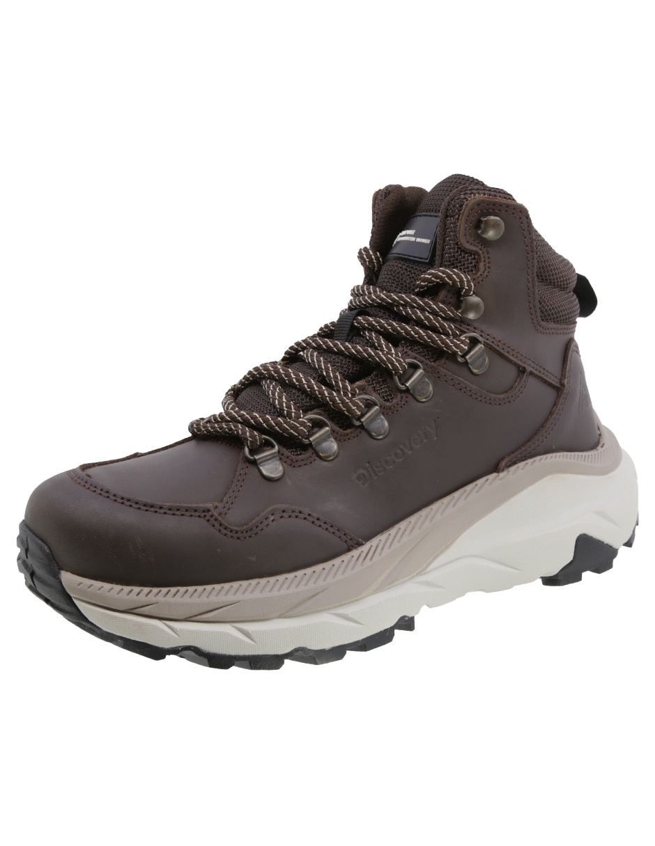 Bota al tobillo discovery expedition outdoor de piel para mujer