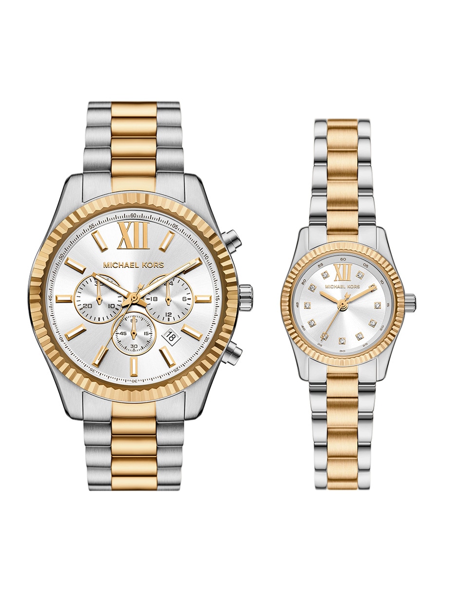 Kit de reloj Michael Kors Lexington para mujer MK4952SET
