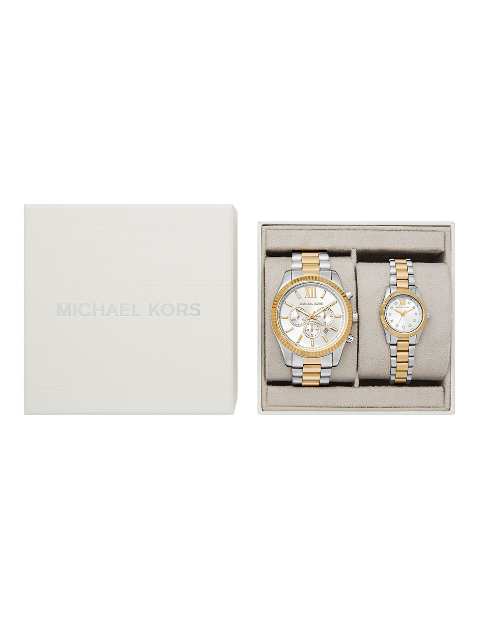 Kit de reloj Michael Kors Lexington para mujer MK4952SET