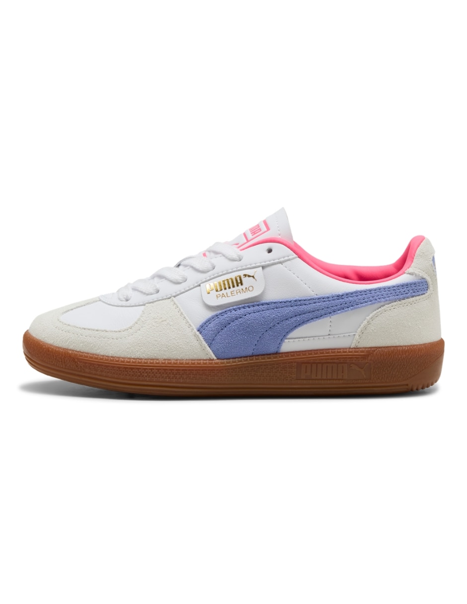 Tenis puma palermo leather de mujer