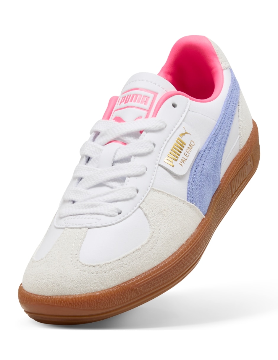 Tenis puma palermo leather de mujer