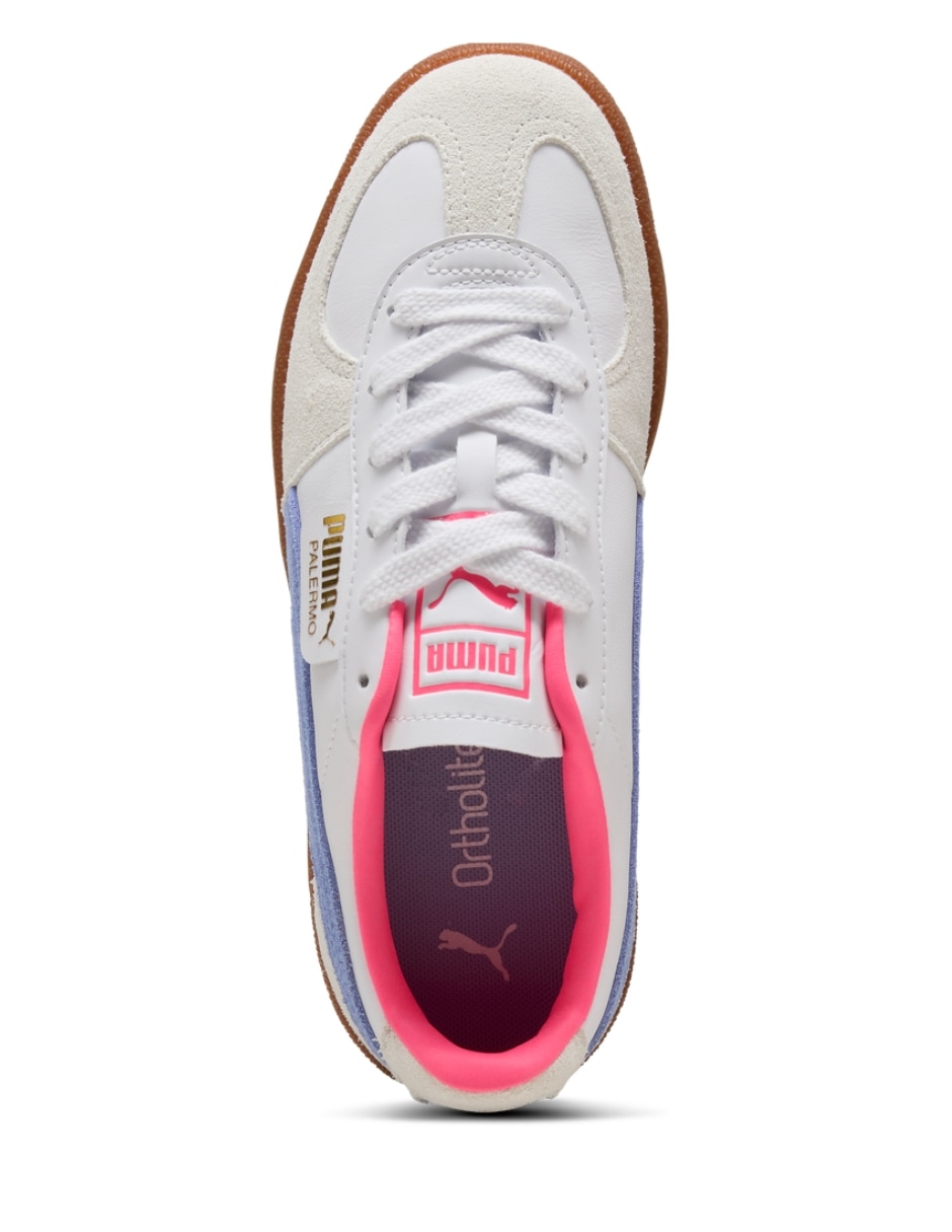 Tenis puma palermo leather de mujer