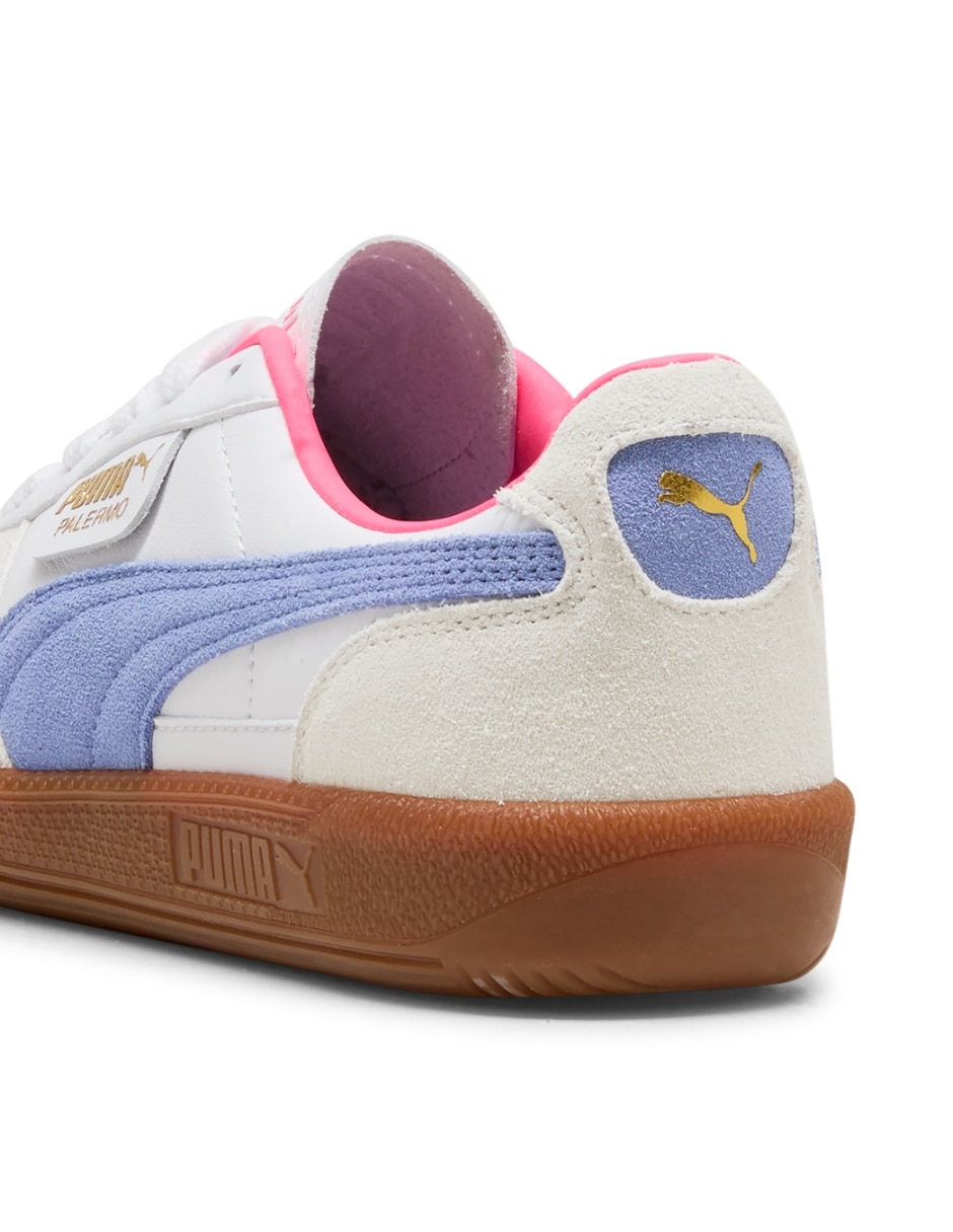 Tenis puma palermo leather de mujer
