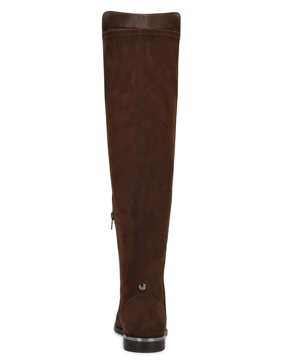Bota rodilla nine west de gamuza para mujer
