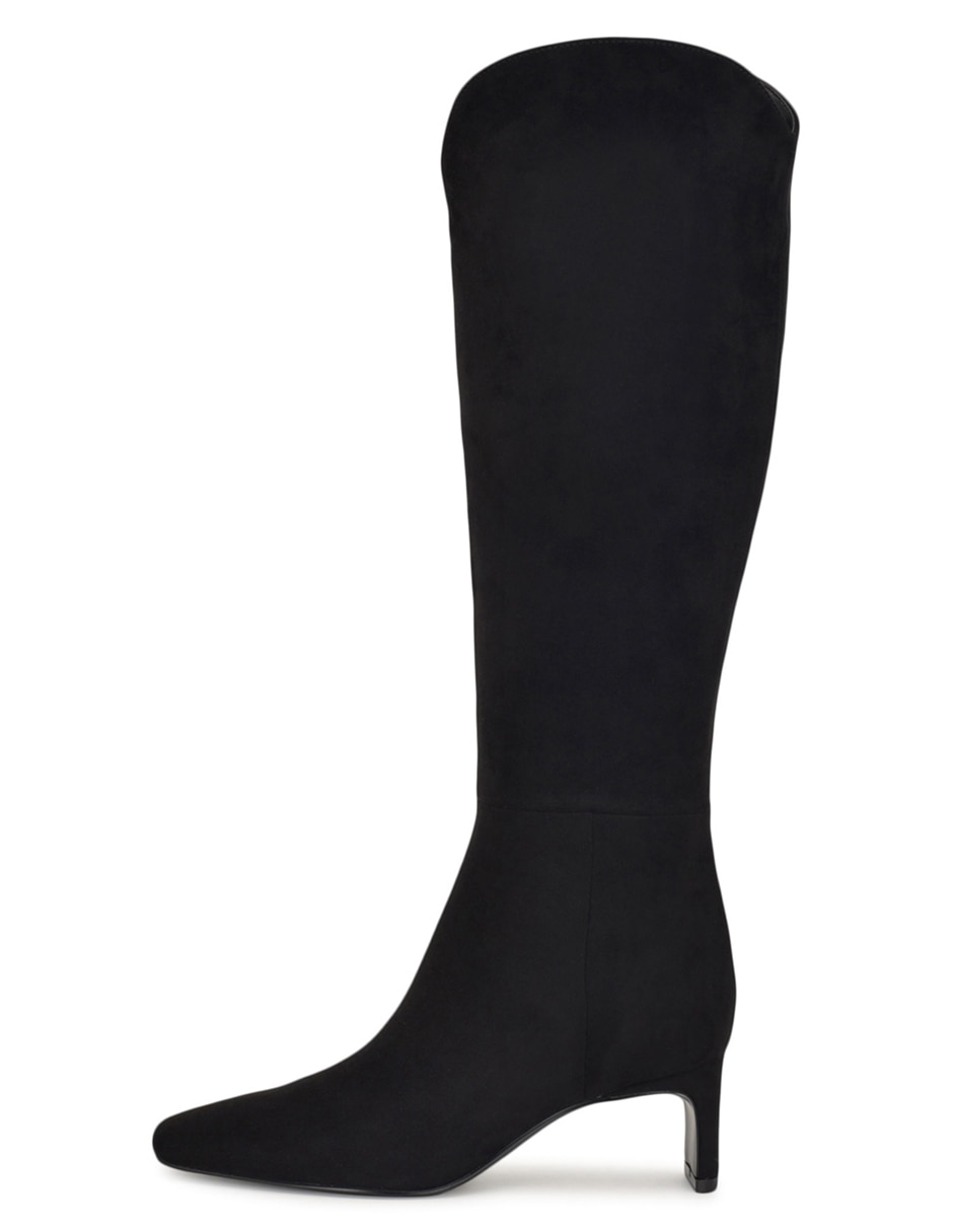 Bota rodilla nine west de gamuza para mujer