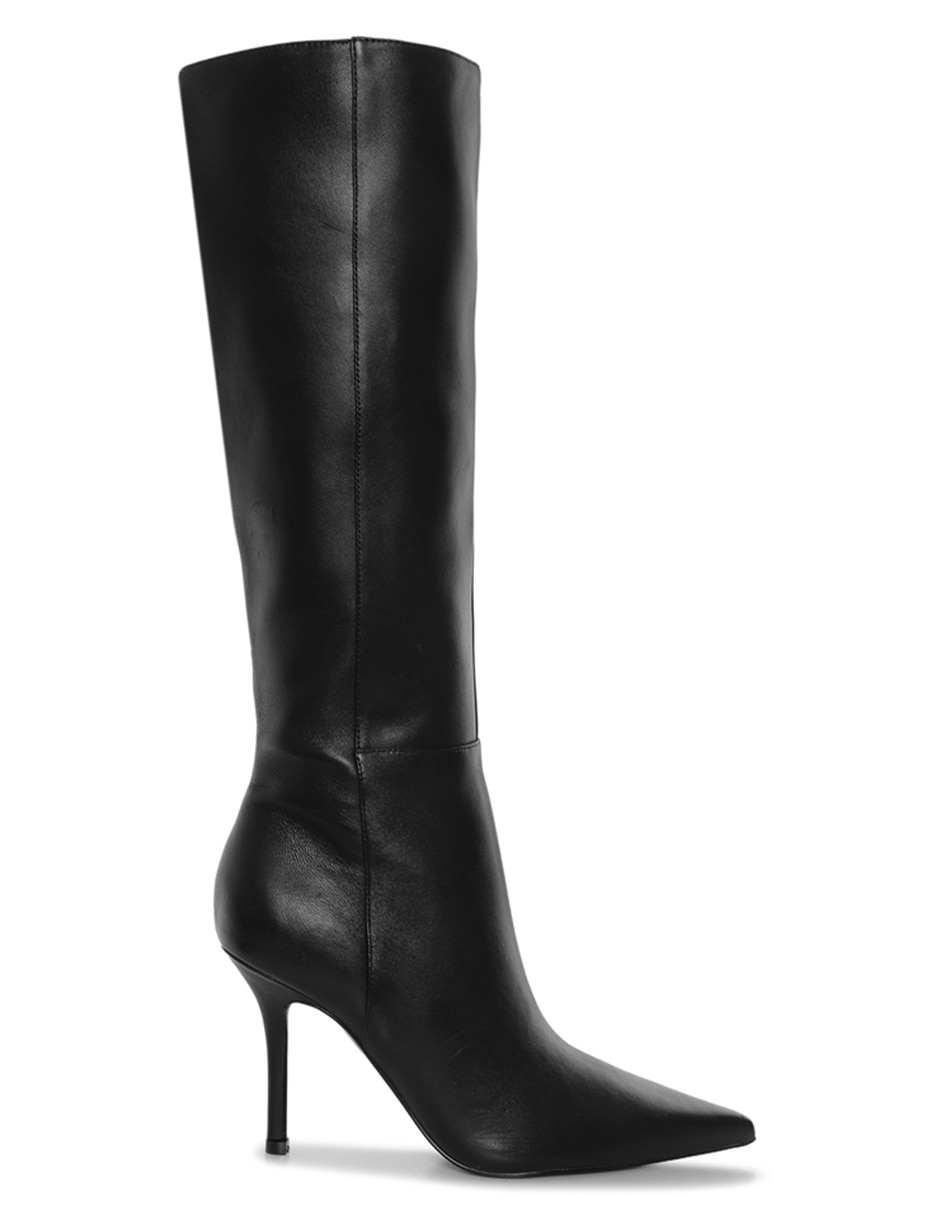 Bota rodilla nine west de piel para mujer
