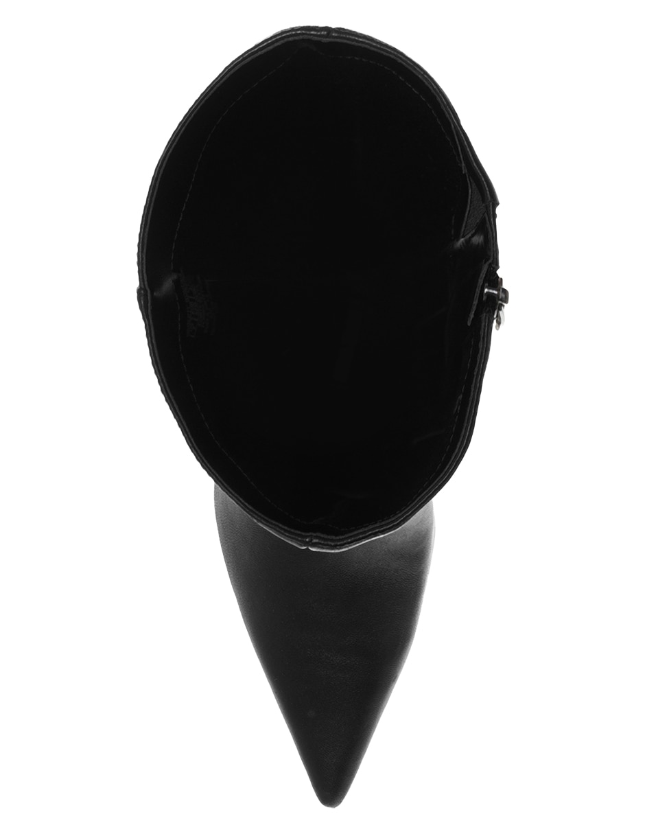 Bota rodilla nine west de piel para mujer