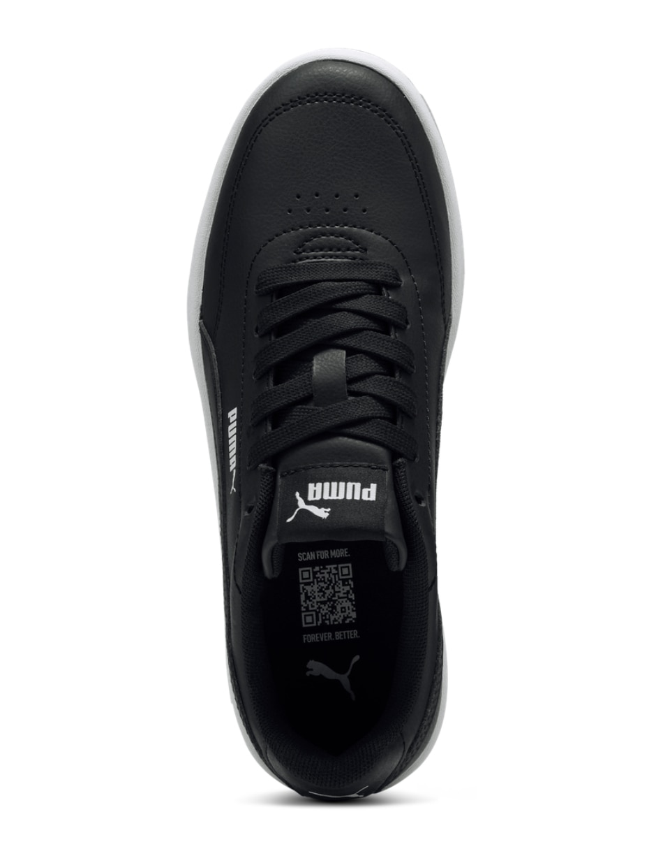 Tenis puma court classic clean jr unisex
