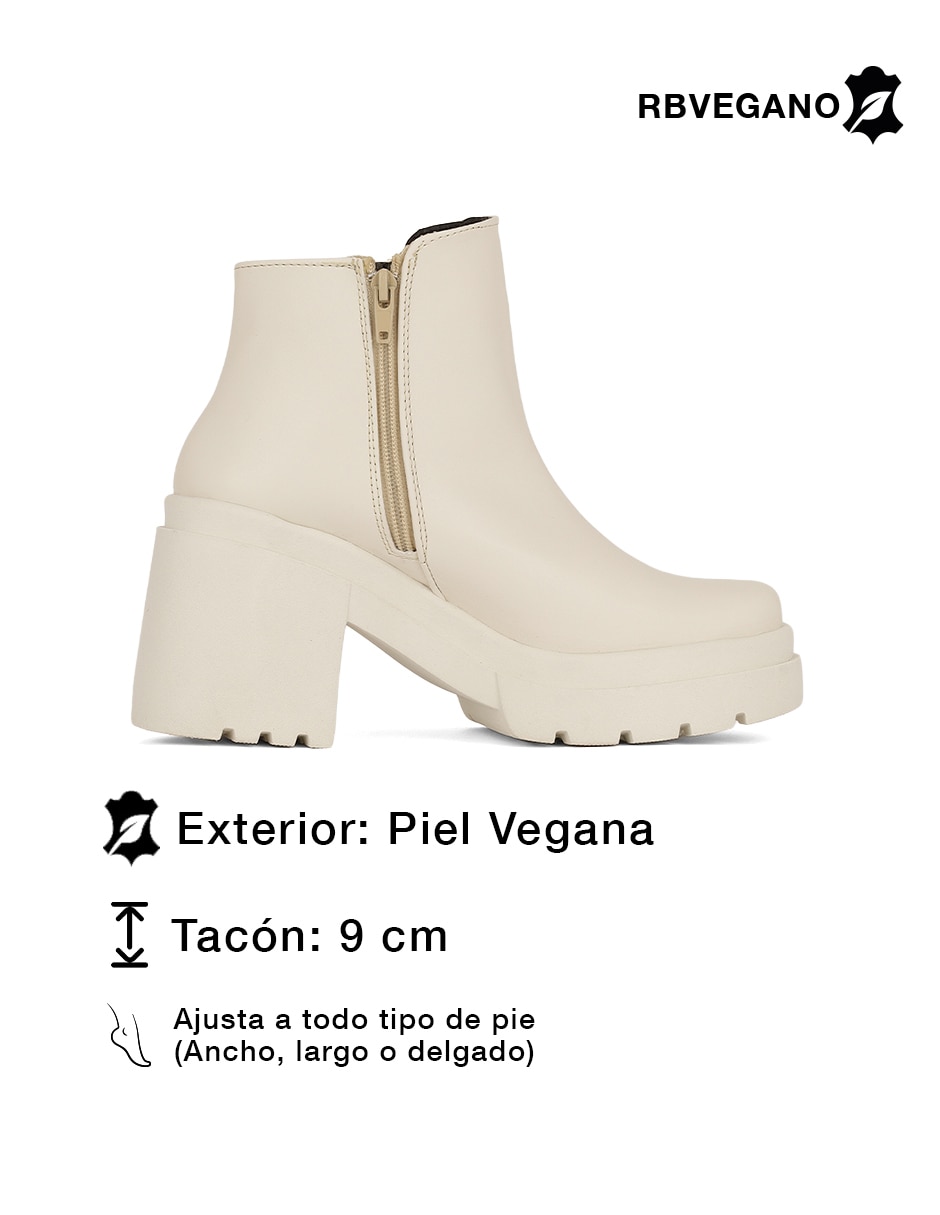 Botín al tobillo rbcollection rbvegano para mujer