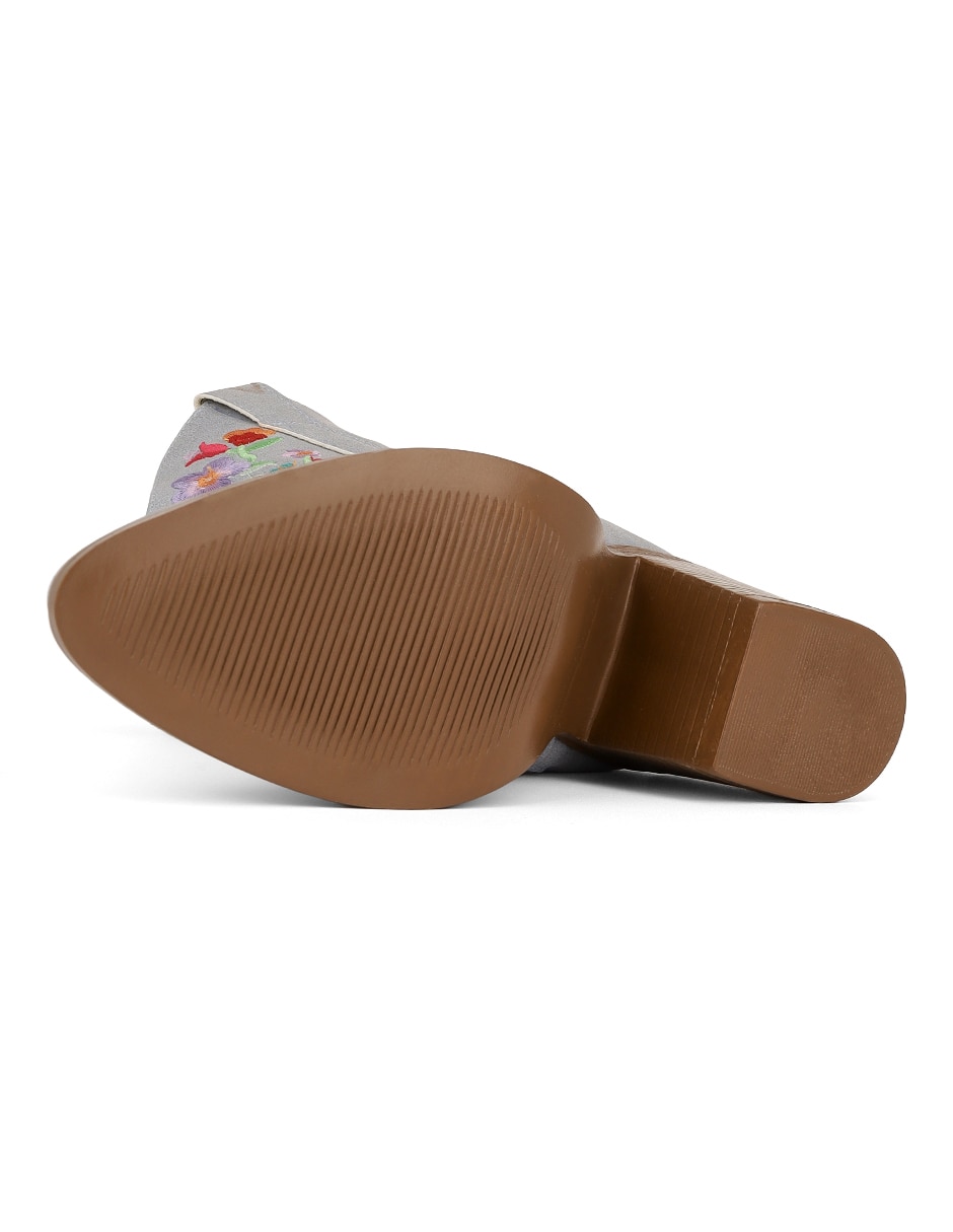Bota cowboy al tobillo rbcollection rbvegano para mujer