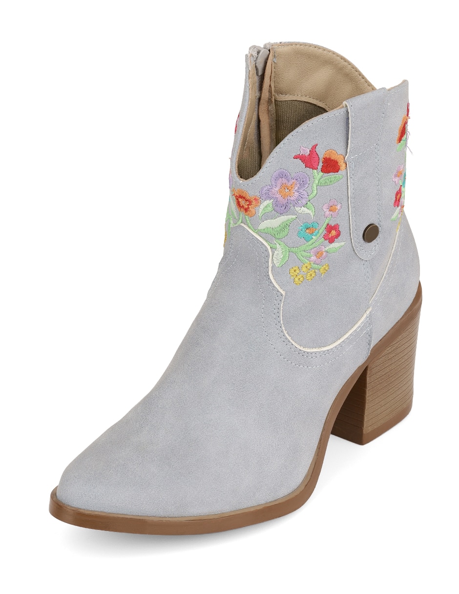 Bota cowboy al tobillo rbcollection rbvegano para mujer