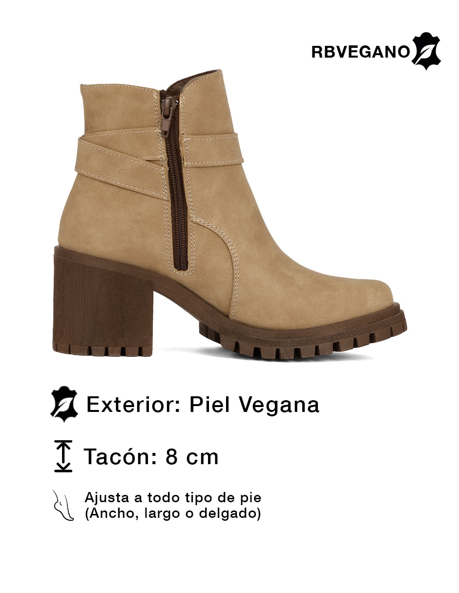 Bota al tobillo rbcollection para mujer