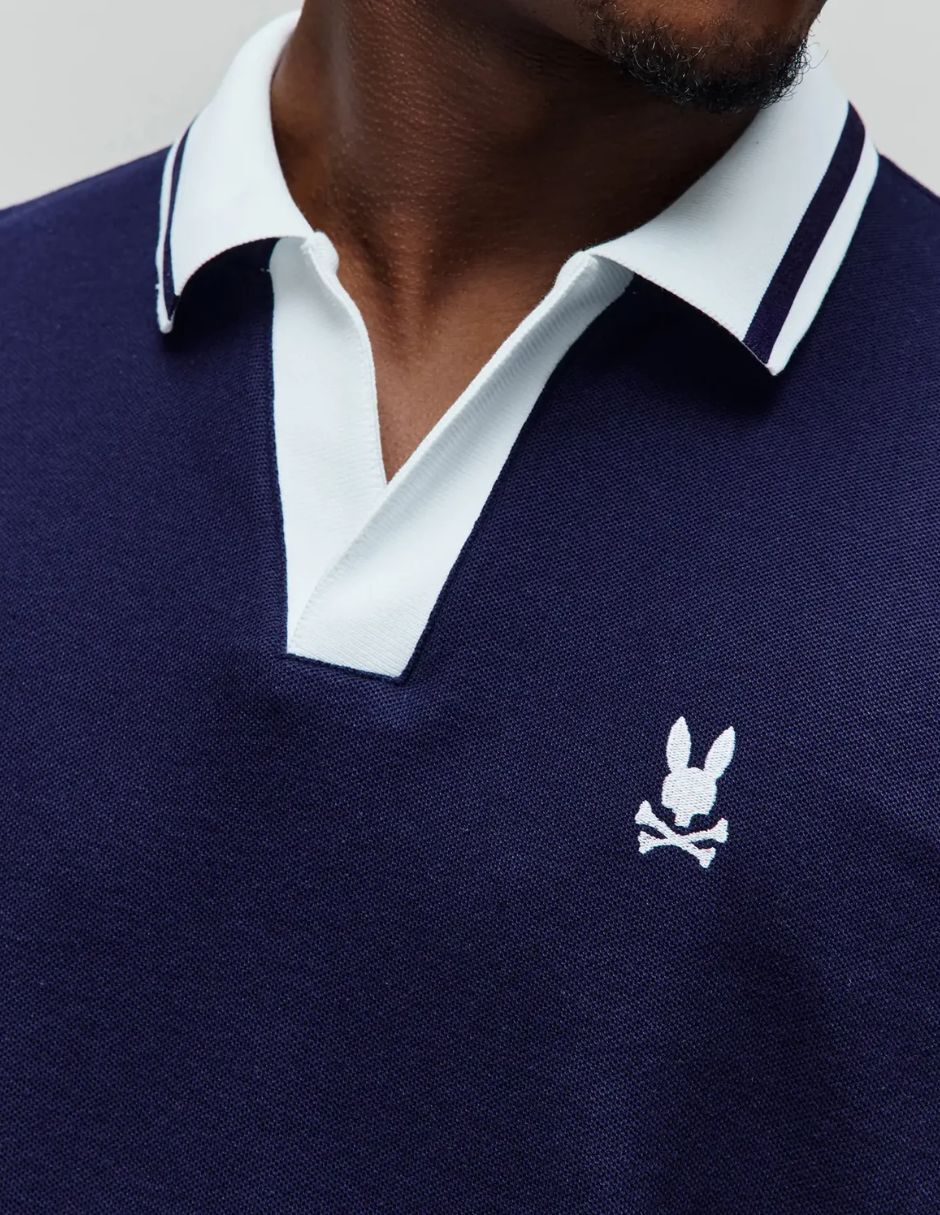 Playera tipo polo psycho bunny para hombre