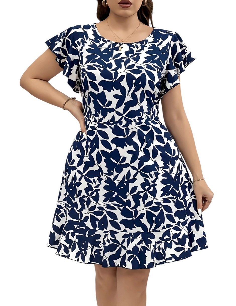 Vestido arriba rodilla casual lemonade para mujer