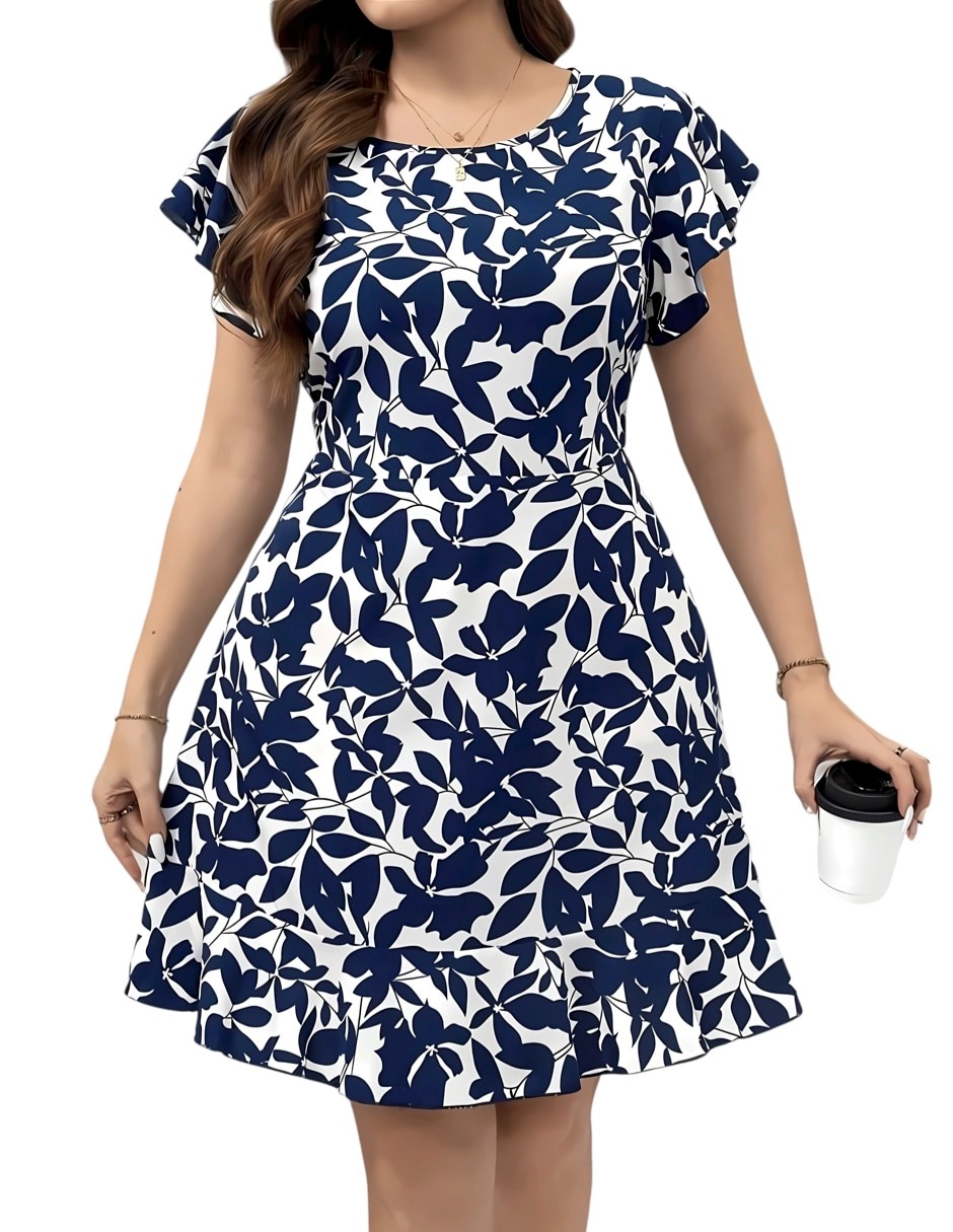 Vestido arriba rodilla casual lemonade para mujer