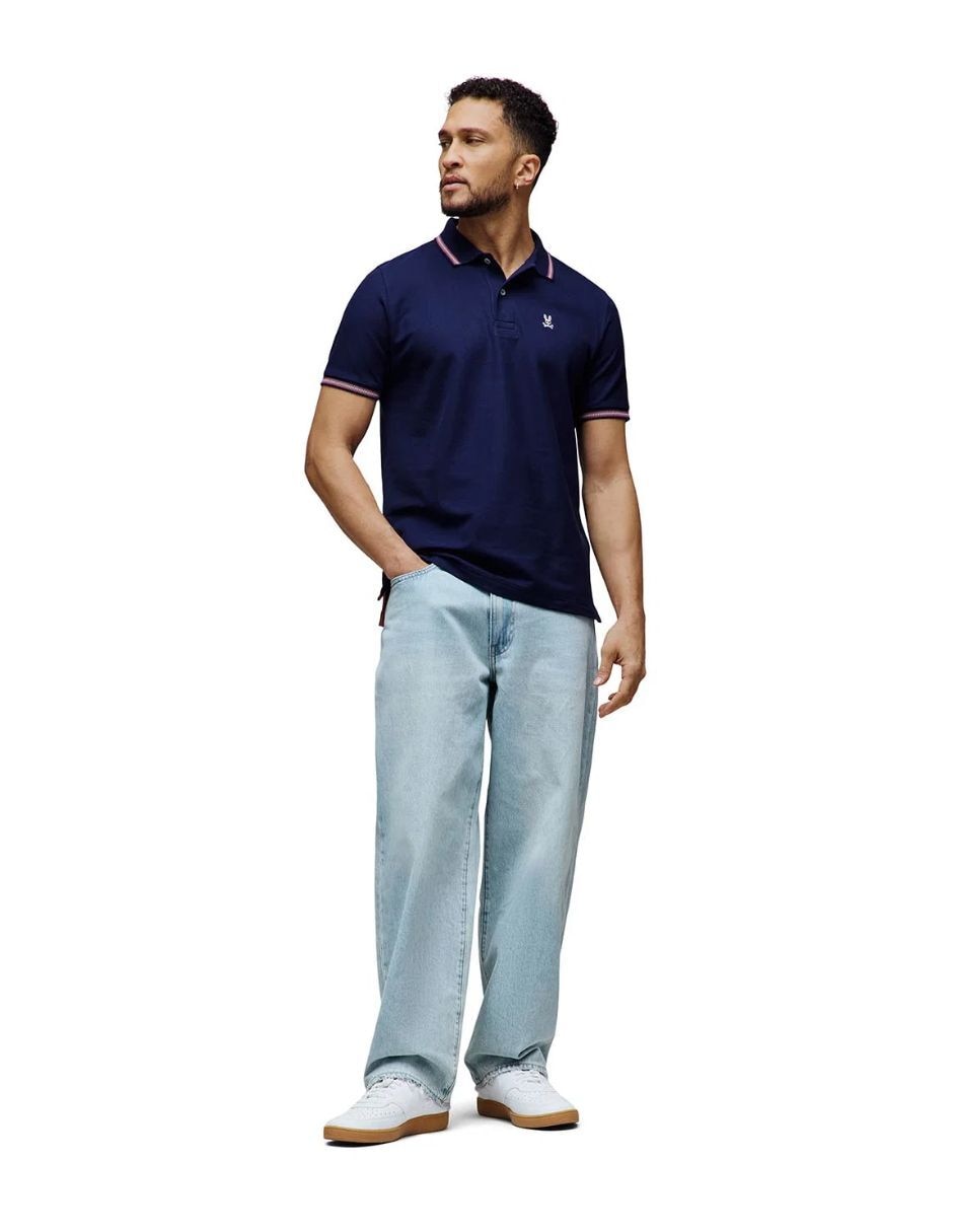 Playera tipo polo psycho bunny para hombre