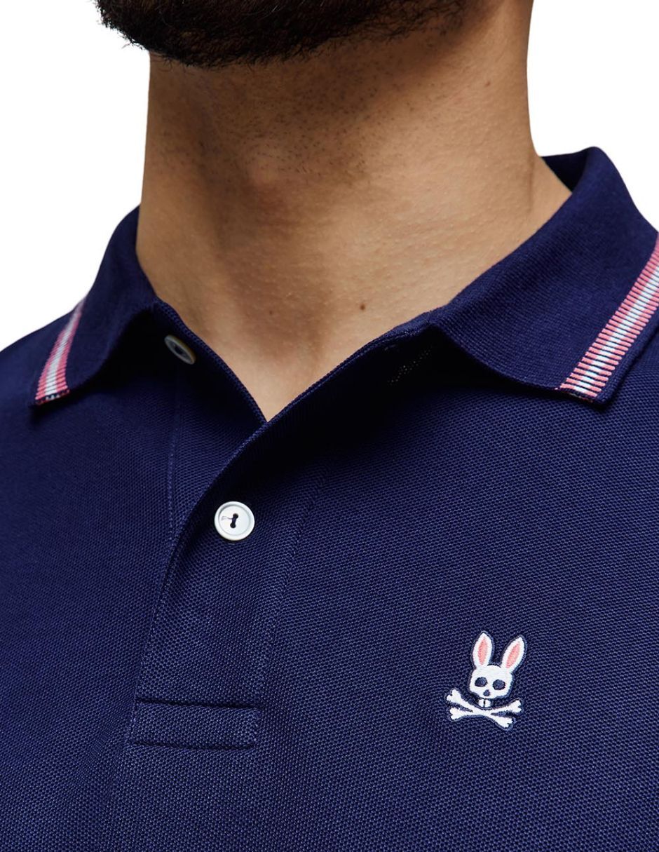 Playera tipo polo psycho bunny para hombre