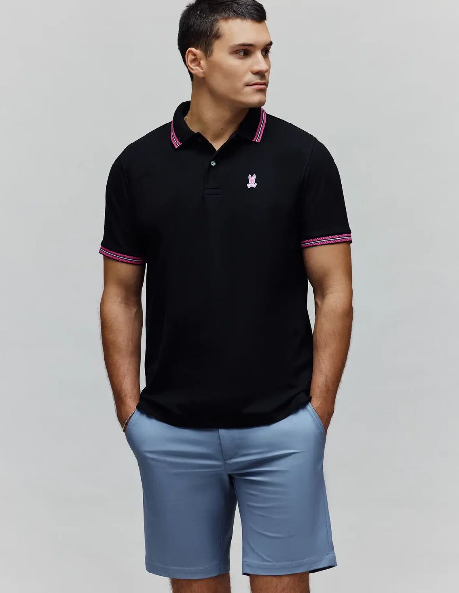 Playera tipo polo psycho bunny para hombre