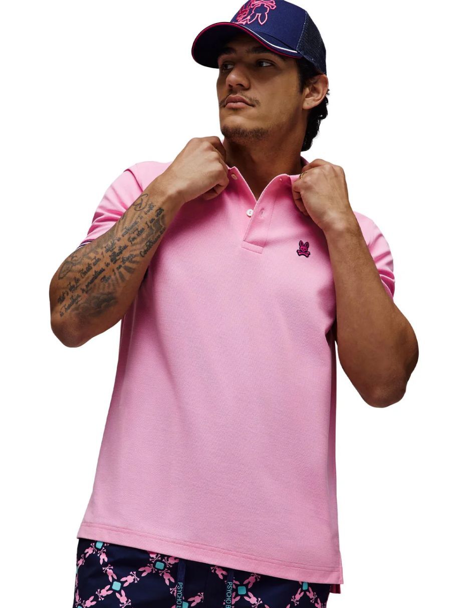 Playera tipo polo psycho bunny para hombre