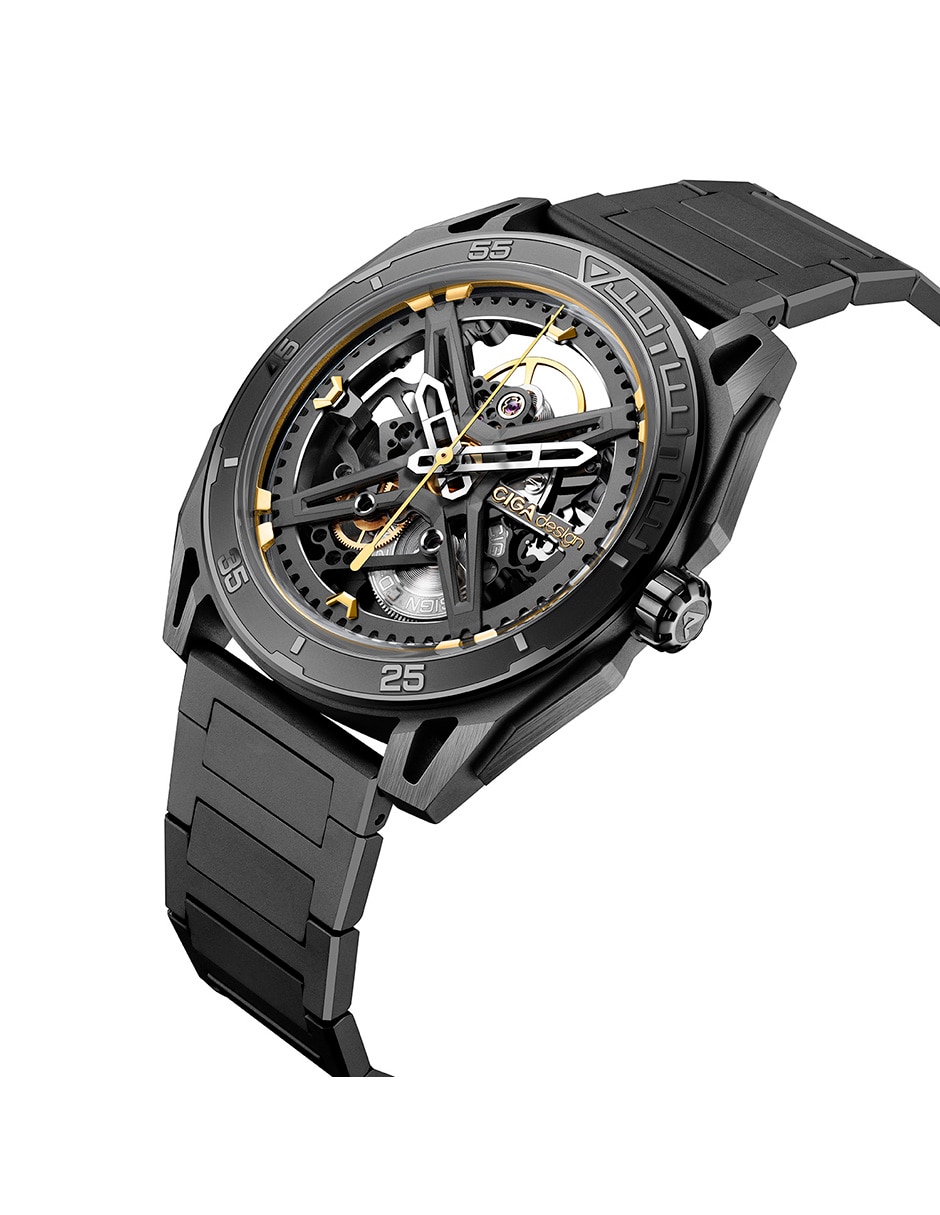 Reloj Ciga Design falcon gunmetal para hombre Z039-GG01-1G