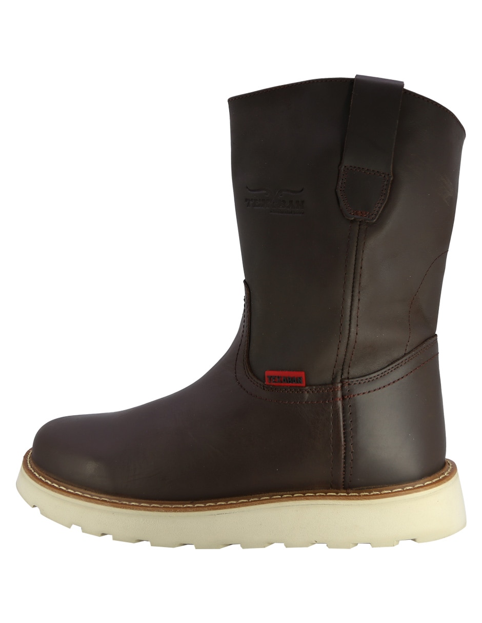 Bota uility de piel para hombre