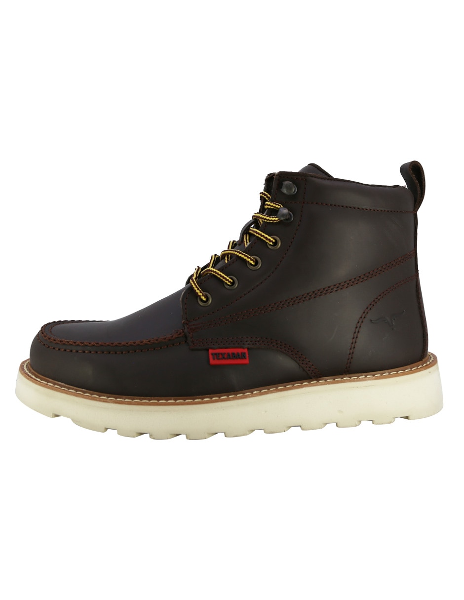 Bota utility de piel para hombre
