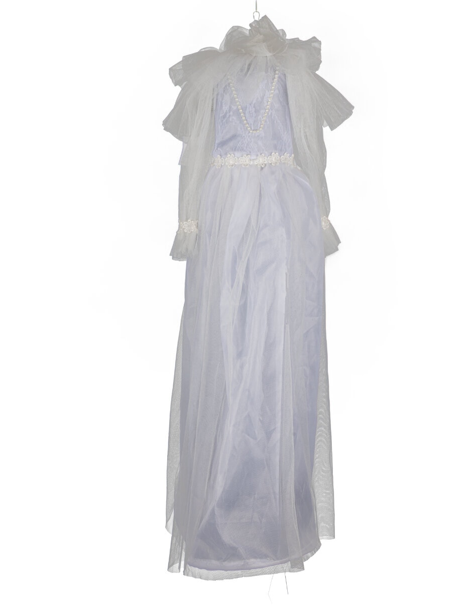 Figura decorativa de Halloween con forma de mujer Ghoulish Productions Animatronic de metal