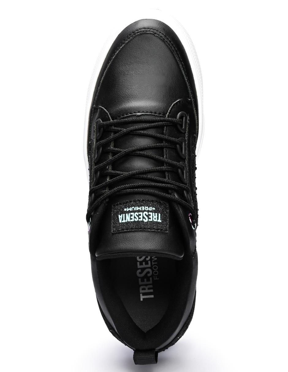 Tenis 360 footwear muzha negro aqua para mujer