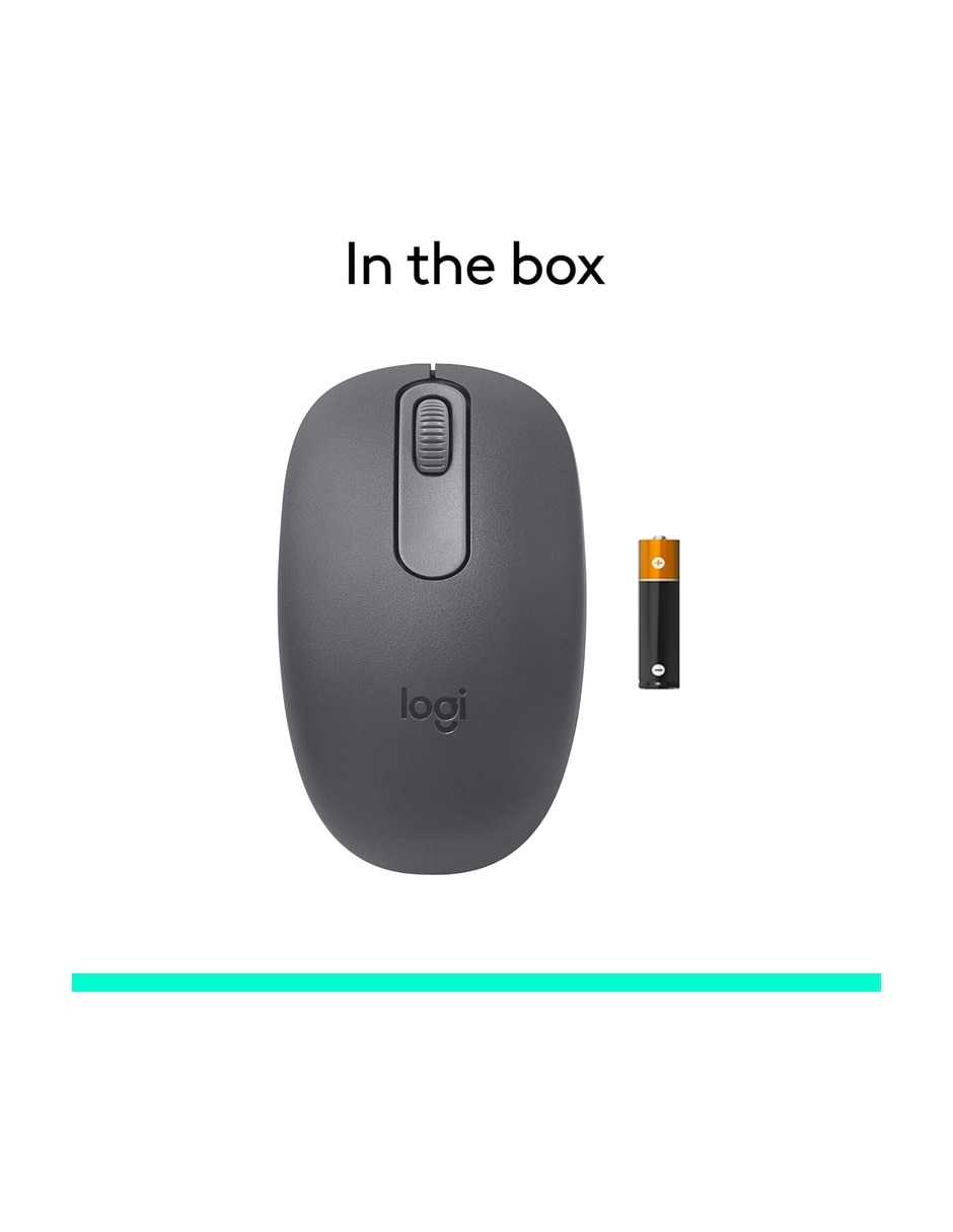 Mouse Gamer inalámbrica Logitech m196
