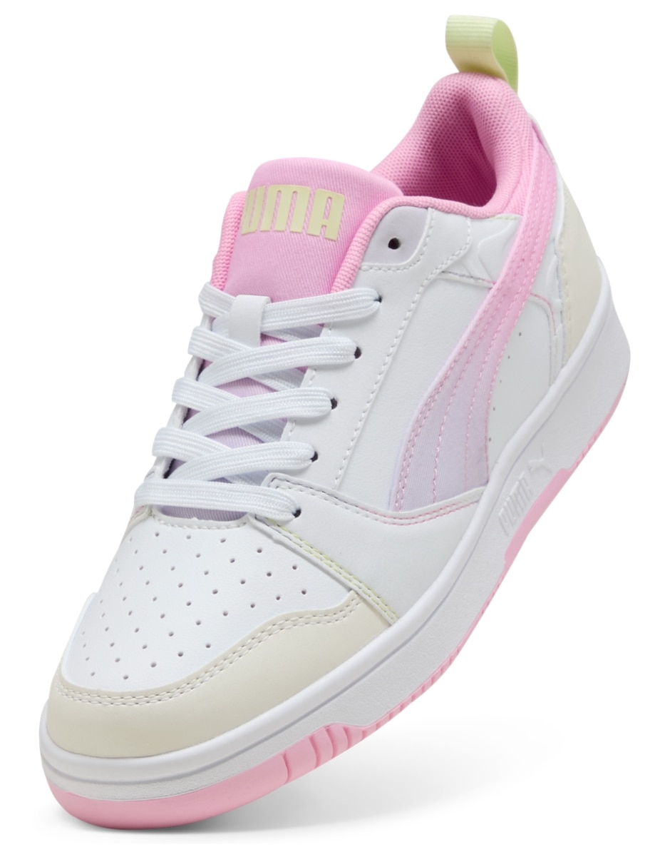 Tenis puma rebound come on jr de niña