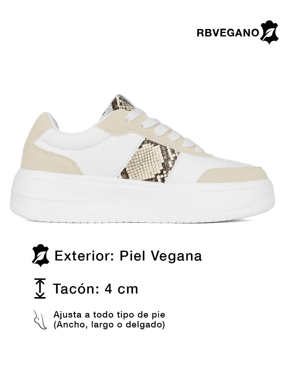 Tenis rbcollection rbvegano para mujer