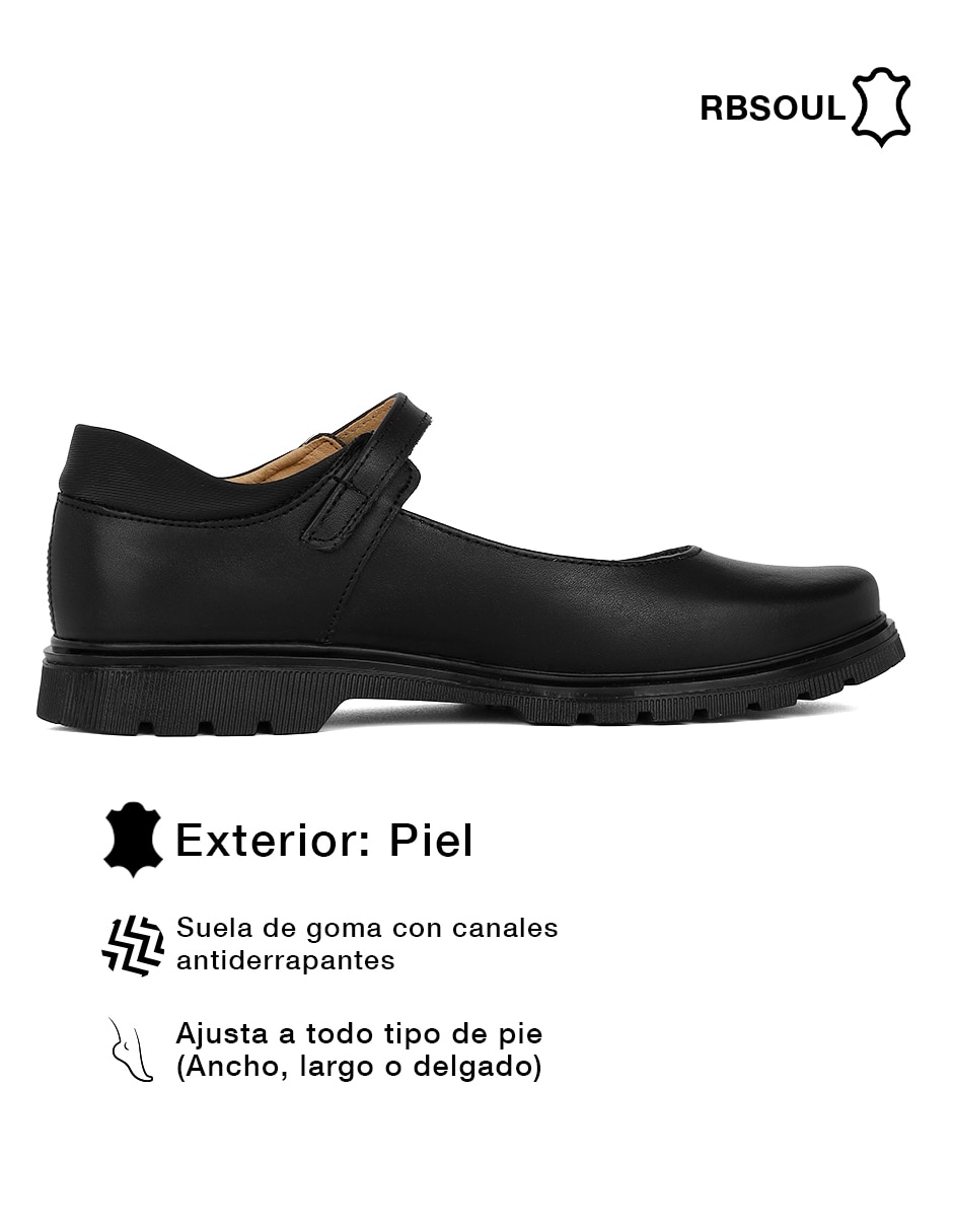 Zapato Mary jane rbsoul de piel para mujer 4