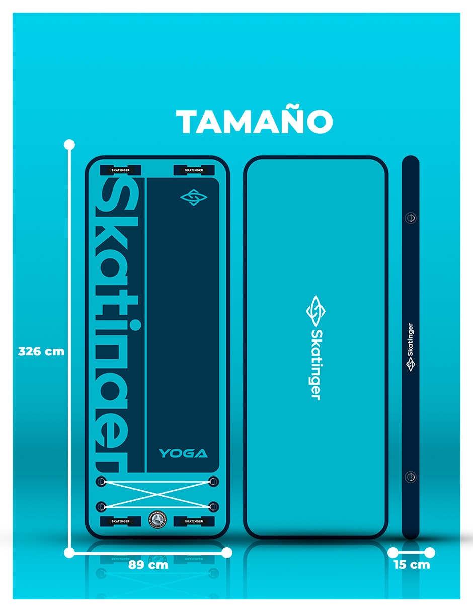 Tabla para flotar Yoga mat inflable 8