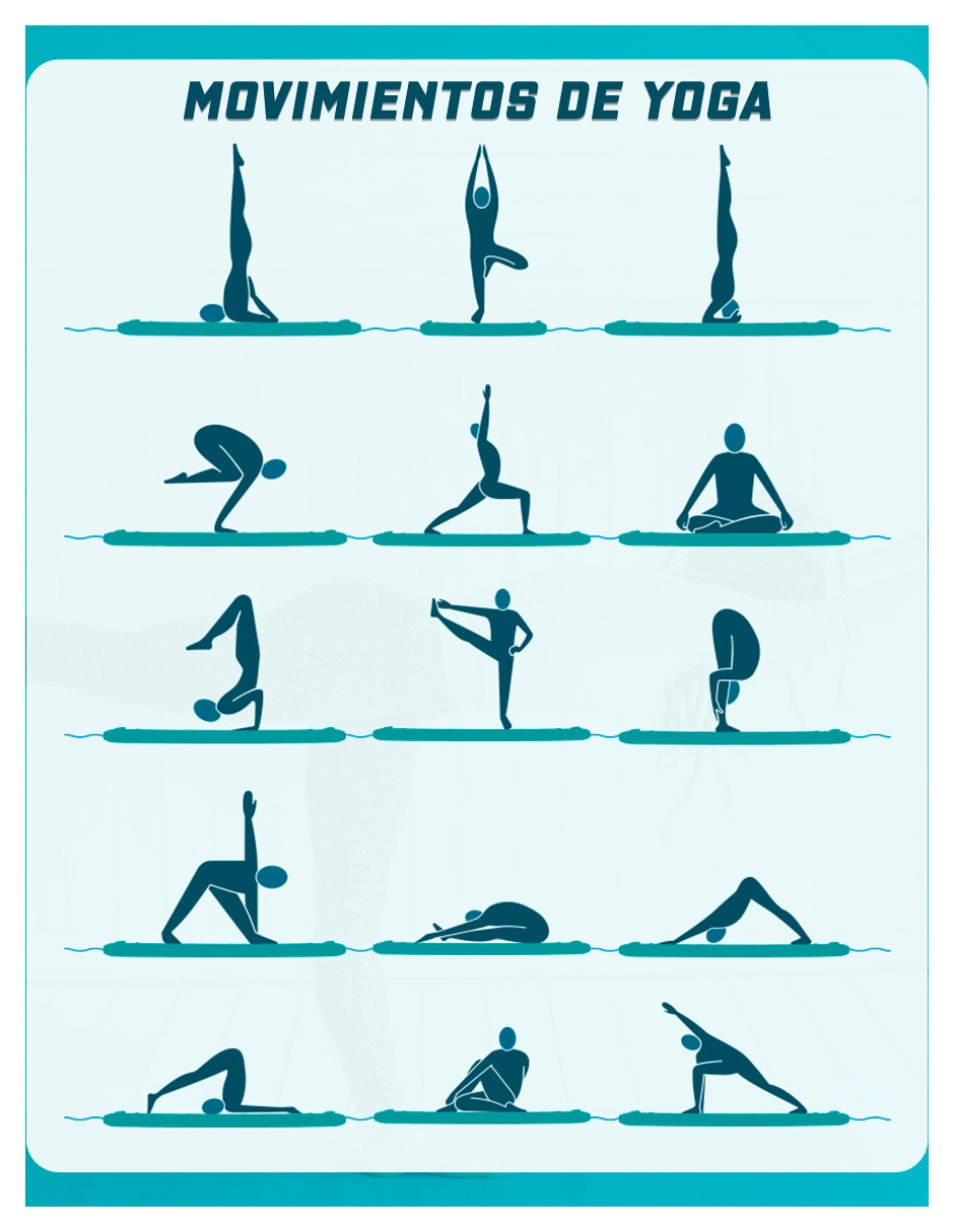 Tabla para flotar Yoga mat inflable 2