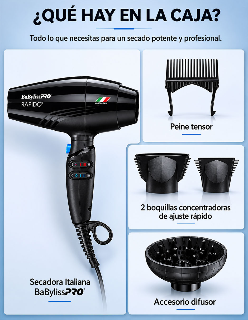 Secadora de cabello 5