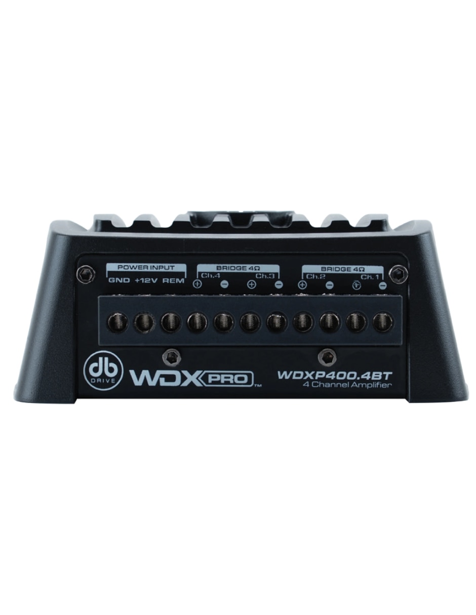 Amplificador para auto Db Drive wdxp400.4bt de 12 vdc