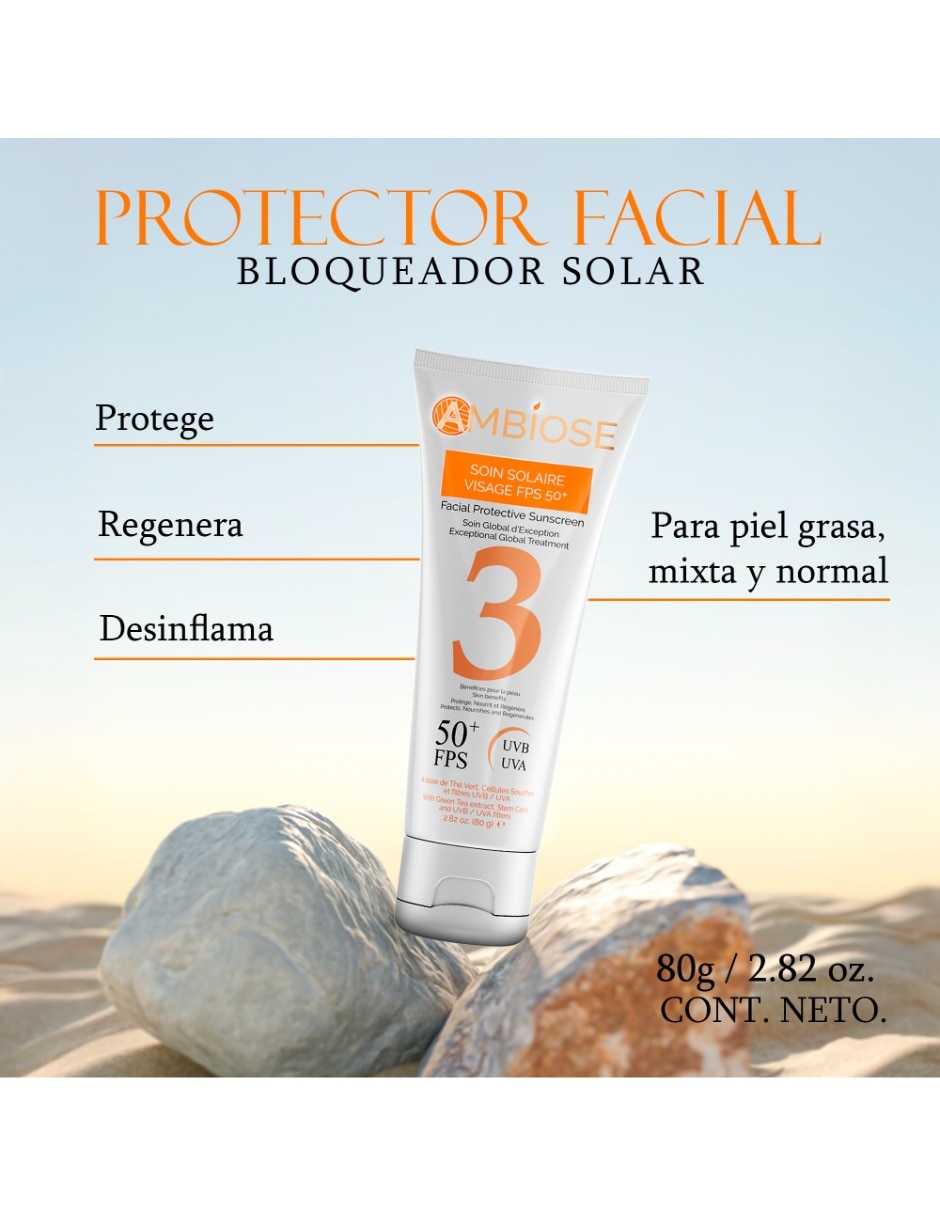 Protector solar FPS 50+ Soin Solaire 2