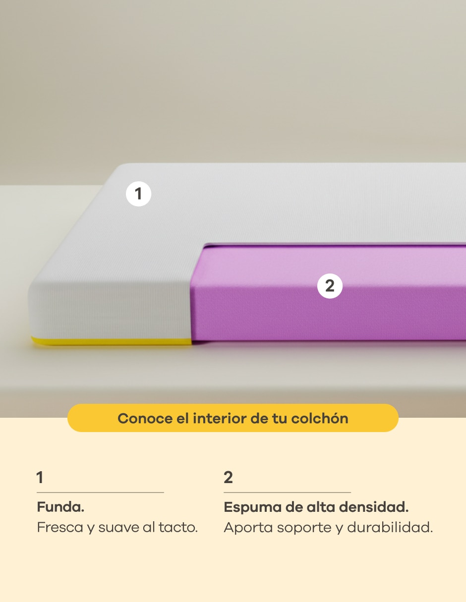 Colchón en caja essential low 7