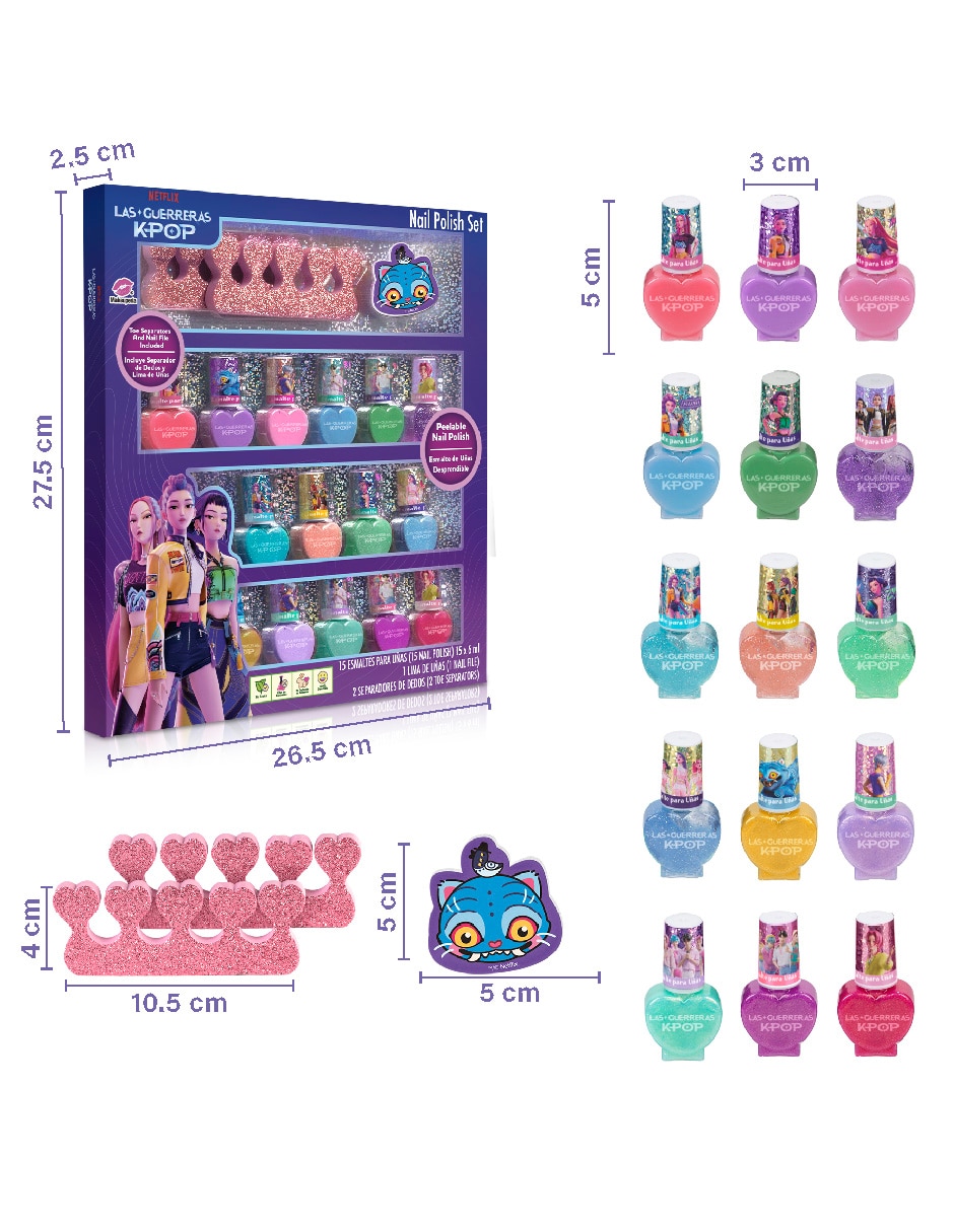 Kit esmalte para uñas Magma Life