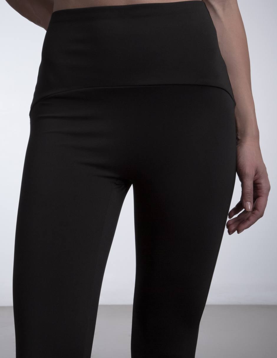 Malla compresión media Kayni´s sport black and white compresión media para mujer