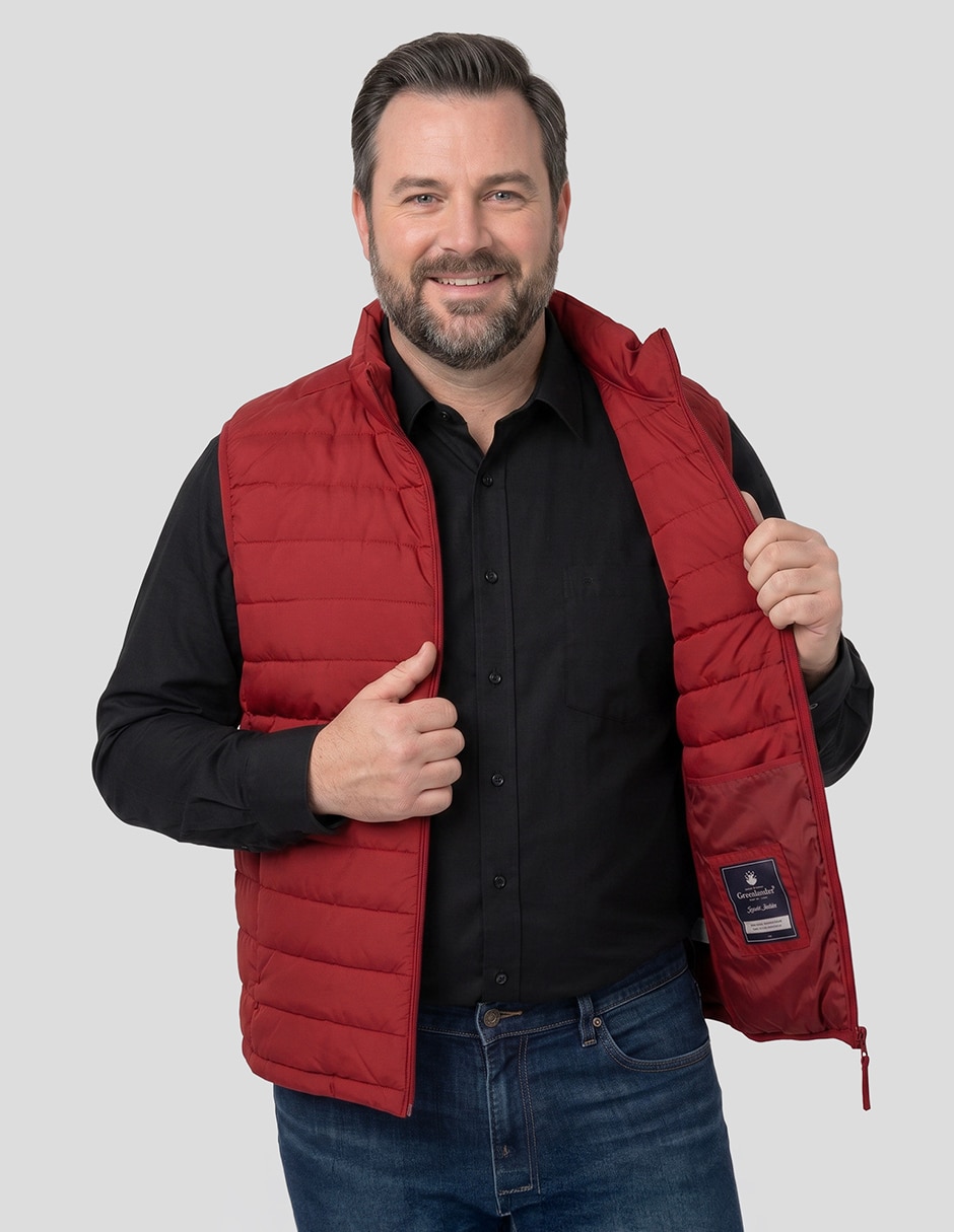 Chaleco greenlander con bolsillos para hombre