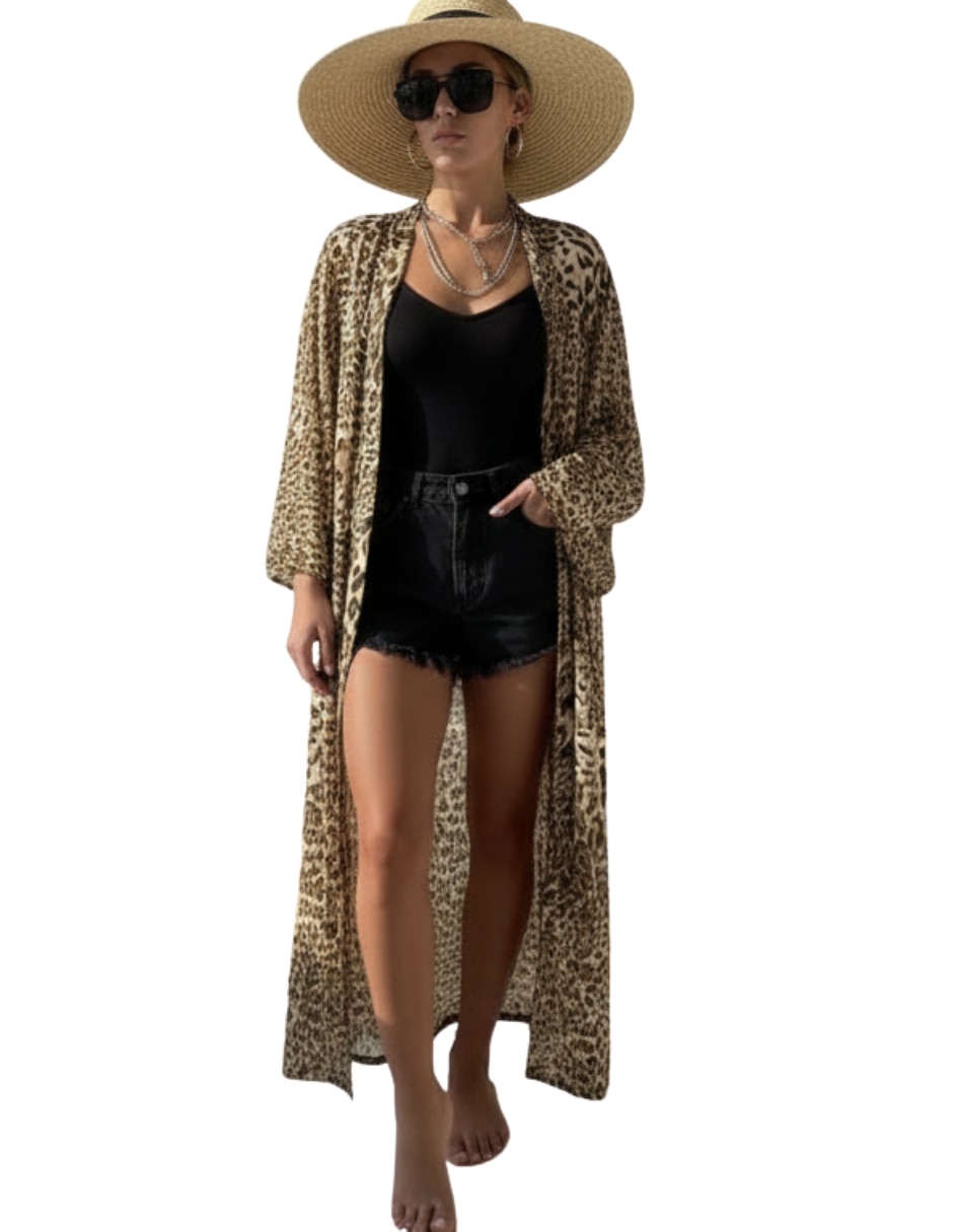 Salida de playa túnica Twist side para mujer
