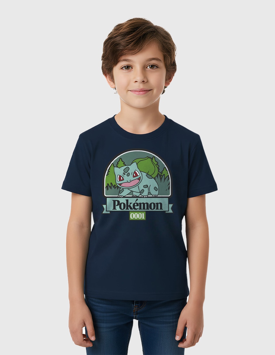 Playera bulbasaur pokémon bulbasaur camp 8unisex